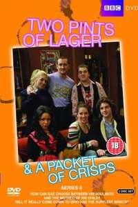 Two Pints of Lager and a Packet of Crisps - Poster