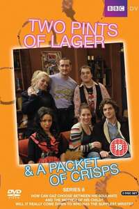 Two Pints of Lager and a Packet of Crisps - Poster