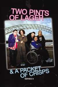 Two Pints of Lager and a Packet of Crisps - Poster