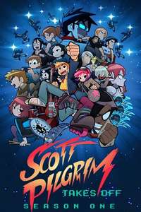 Scott Pilgrim Takes Off - Posters