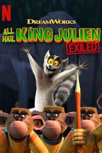 All Hail King Julien: Exiled - Poster