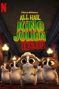 All Hail King Julien: Exiled - Poster