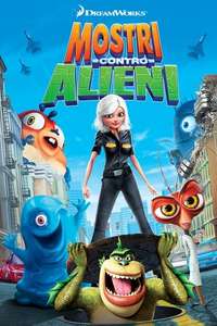 Monsters vs. Aliens - Poster