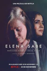 Elena Knows - Poster
