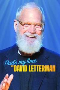 That's My Time with David Letterman - Posters