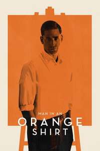 Man in an Orange Shirt - Posters