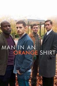 Man in an Orange Shirt - Posters