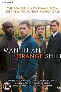 Man in an Orange Shirt - Posters
