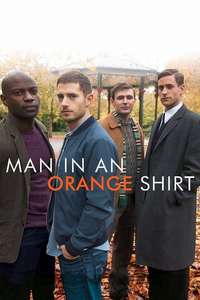 Man in an Orange Shirt - Posters