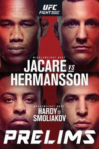 UFC on ESPN 3: Jacare vs. Hermansson - Poster