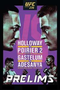 UFC 236: Holloway vs. Poirier 2 - Poster