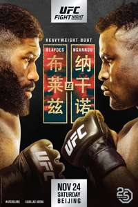 UFC Fight Night 141: Blaydes vs. Ngannou 2 - Poster