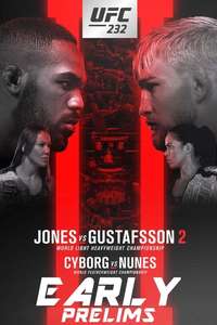 UFC 232: Jones vs. Gustafsson 2 - Poster