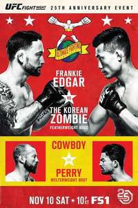 UFC Fight Night  139:  Korean Zombie vs Rodriguez - Poster