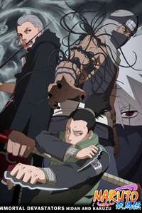 Immortal Devastators - Hidan and Kakuzu - Poster