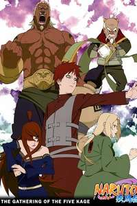 The Gathering of the Five Kage - Poster