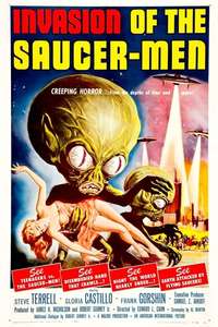 Invasion of the Saucer-Men - Posters