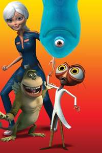 Monsters vs. Aliens - Poster