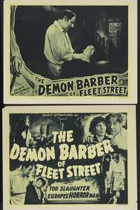 Sweeney Todd: The Demon Barber of Fleet Street - Poster