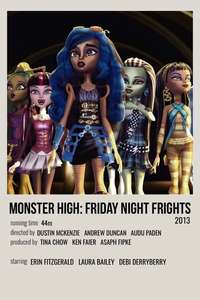 Monster High: Friday Night Frights - Poster