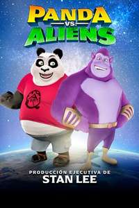 Panda vs. Aliens - Posters