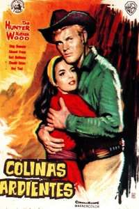 The Burning Hills - Poster
