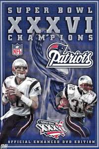 Super Bowl XXXVI Champions - New England Patriots - Poster