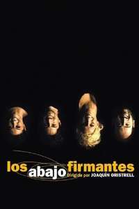 Los abajo firmantes - Poster