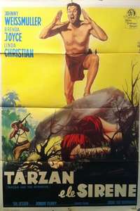 Tarzan and the Mermaids - Poster