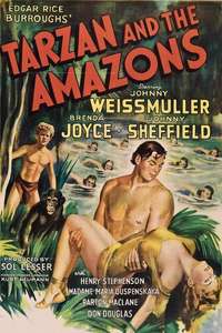 Tarzan and the Amazons - Poster