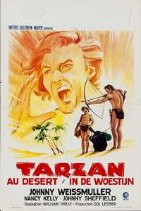 Tarzan's Desert Mystery - Poster