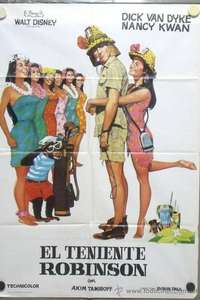 Lt. Robin Crusoe U.S.N. - Poster