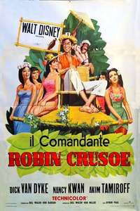 Lt. Robin Crusoe U.S.N. - Poster