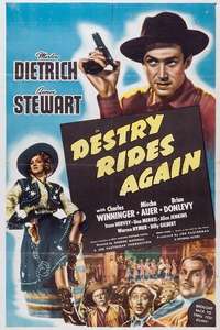 Destry Rides Again - Poster
