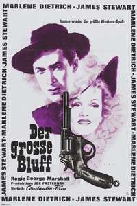 Destry Rides Again - Poster