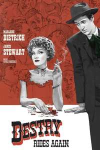 Destry Rides Again - Poster