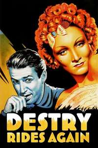 Destry Rides Again - Poster