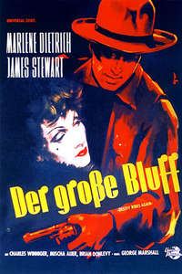 Destry Rides Again - Poster