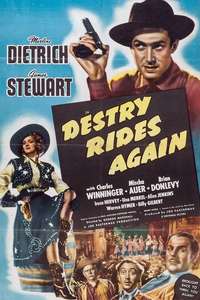 Destry Rides Again - Poster