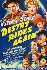 Destry Rides Again - Poster