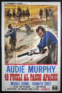 40 Guns to Apache Pass - Poster