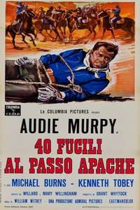 40 Guns to Apache Pass - Poster