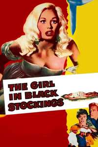The Girl in Black Stockings - Posters