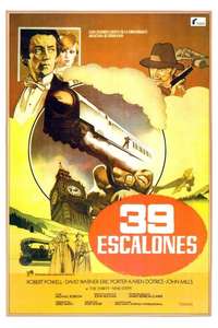 The Thirty Nine Steps - Poster