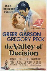The Valley of Decision - Poster