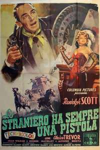 The Stranger Wore a Gun - Poster