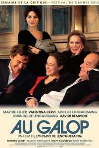 Au Galop - Poster
