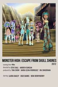 Monster High: Escape from Skull Shores - Poster