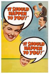 It Should Happen to You - Poster