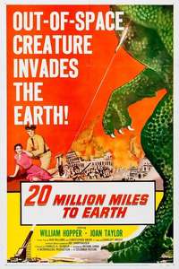 20 Million Miles to Earth - Poster